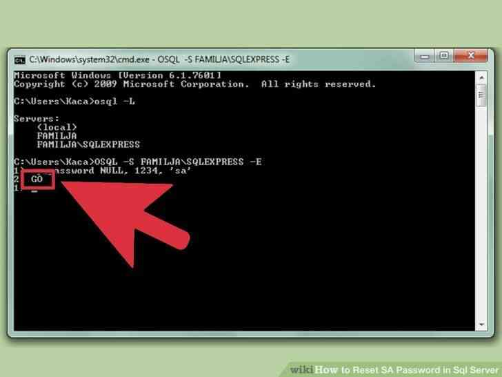 Image intitulé de Réinitialisation de Mot de passe dans Sql Server Étape 4
